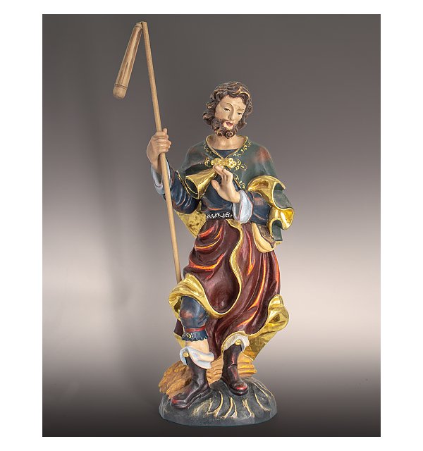 1600 - St. Isidor with grain thrashing ECHTGOLD
