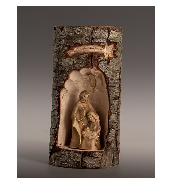 3350 - Holy Family in a tree trunk MEHR0GEB