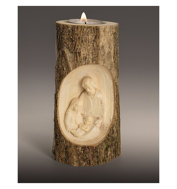 3352 - Tree trunk with candle NATUR
