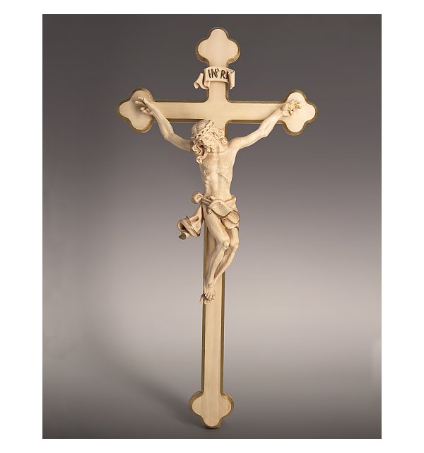 4101 - Chirst with cross baroque GOLDSTRICH