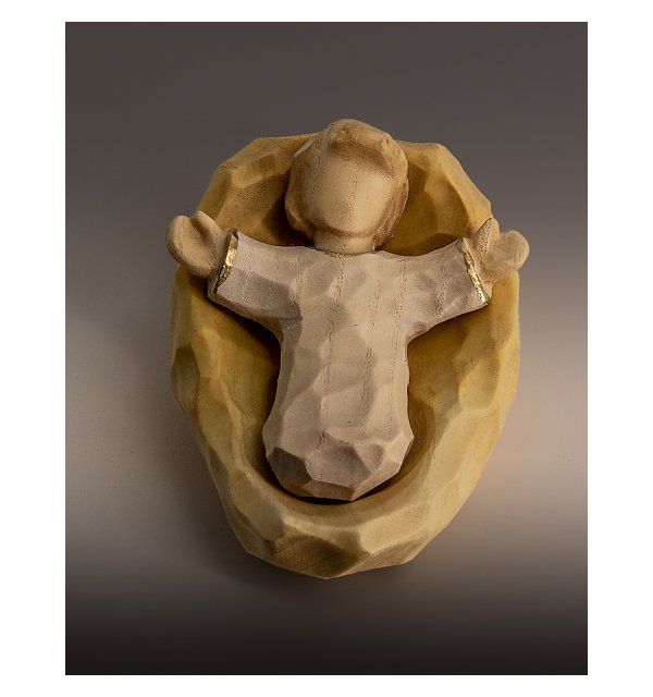 8101 - The infant Jesus with cradle ANNA COLOR