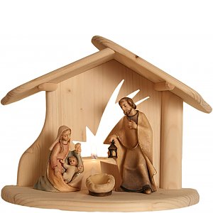 8090 - Holy Family with Stable star FLORIAN
