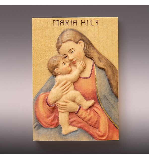 1136 - Maria Hilf Relief COLOR