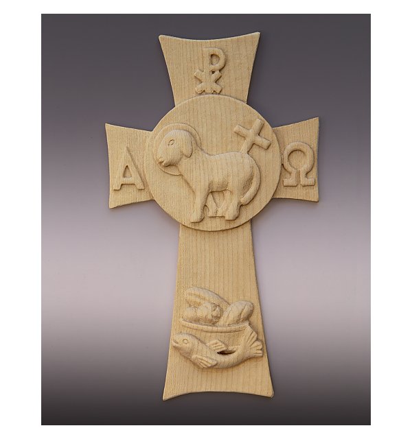 4850 - Croce Agnello di Dio NATUR