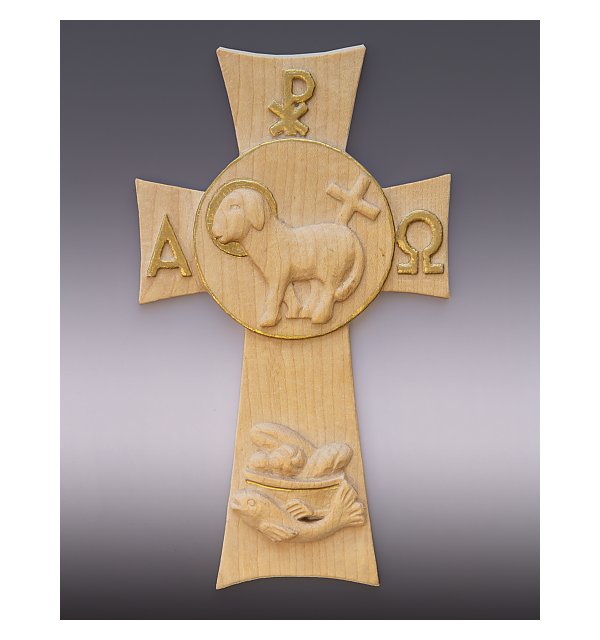 4850 - Croce Agnello di Dio GOLDSTRICH