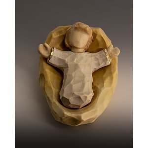 8101 - Gesù bambino con culla ANNA